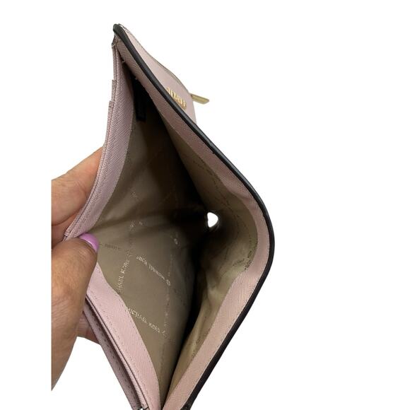 Michael Kors Jet Set Travel Large DoubleZip Wristlet Light Pink - Picture 10 of 10